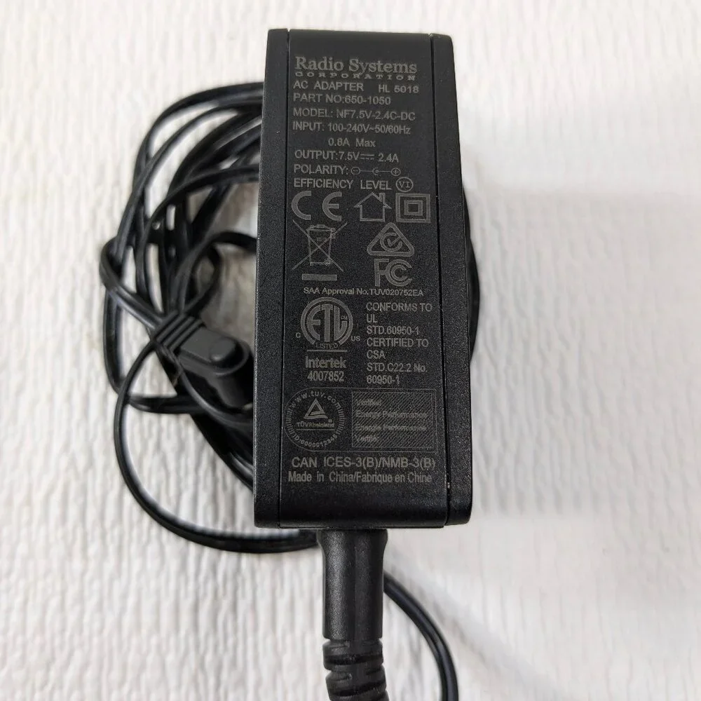PetSafe Smart Feed Electronic automatic Pet Feeder Power Cord Adapter Cats‎ Dogs